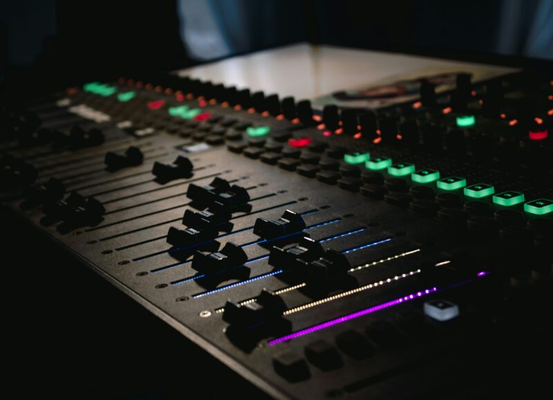 Mixage mastering audio